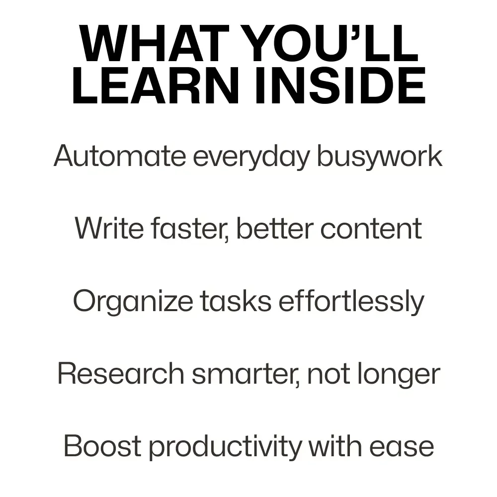 Mastering Time-Saving Tools for Work and Life – Practical eBook on how ai tools can save time, Boost Productivity, Work Smarter, Digital Download Guide