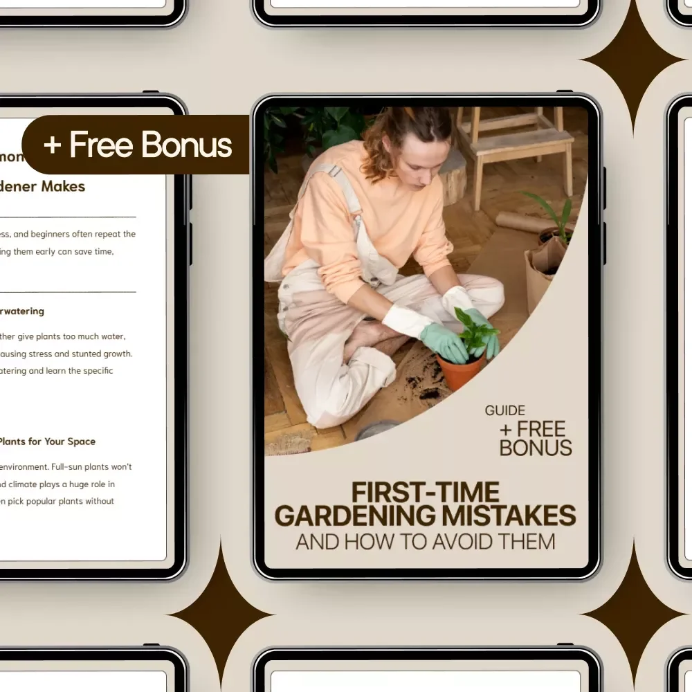 First-Time Gardening Mistakes and How to Avoid Them – A Practical Beginner’s Guide to Growing with Confidence
