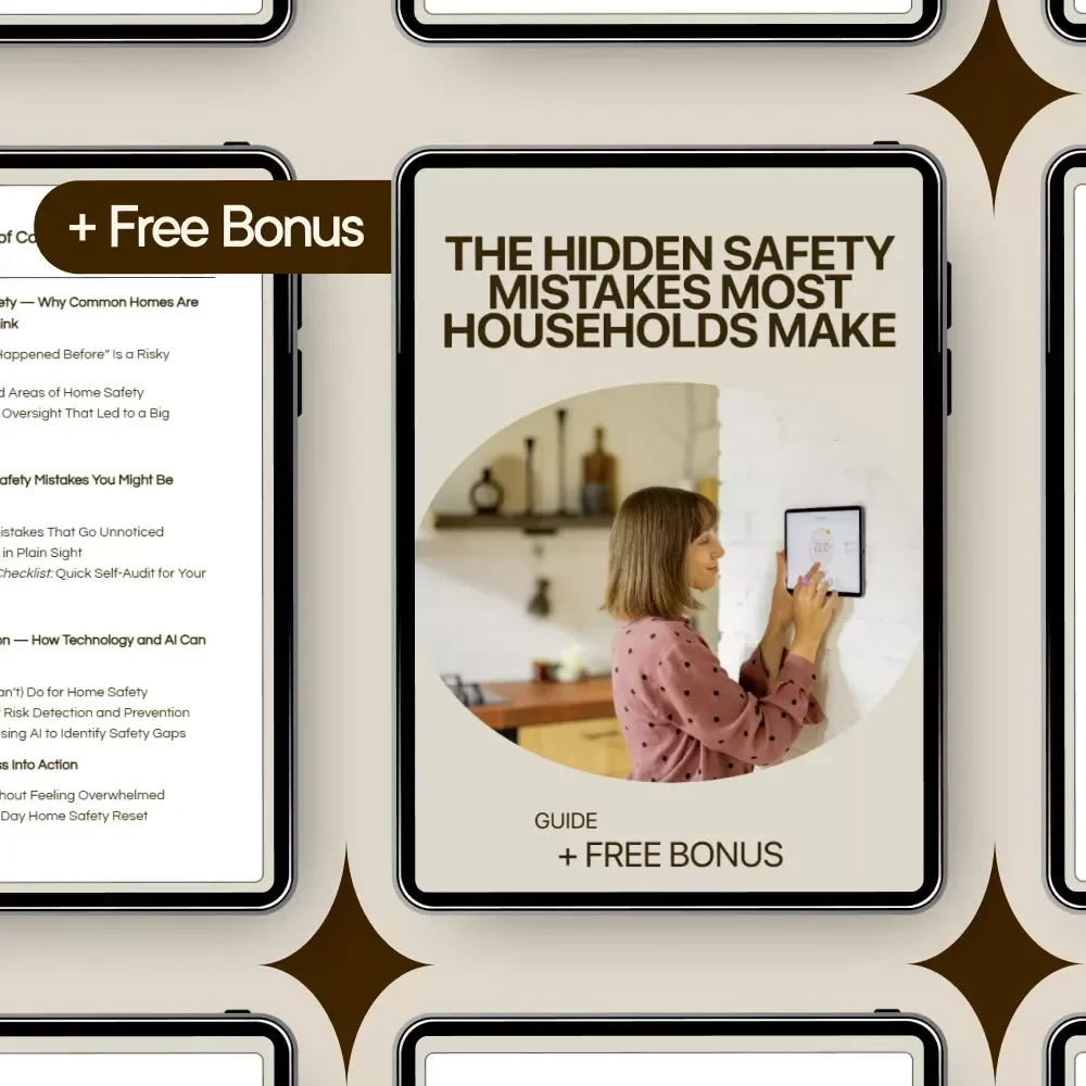 The Hidden Safety Mistakes Most Households Make | Practical Guide to Home Safety Mistakes to Avoid | Digital Download
