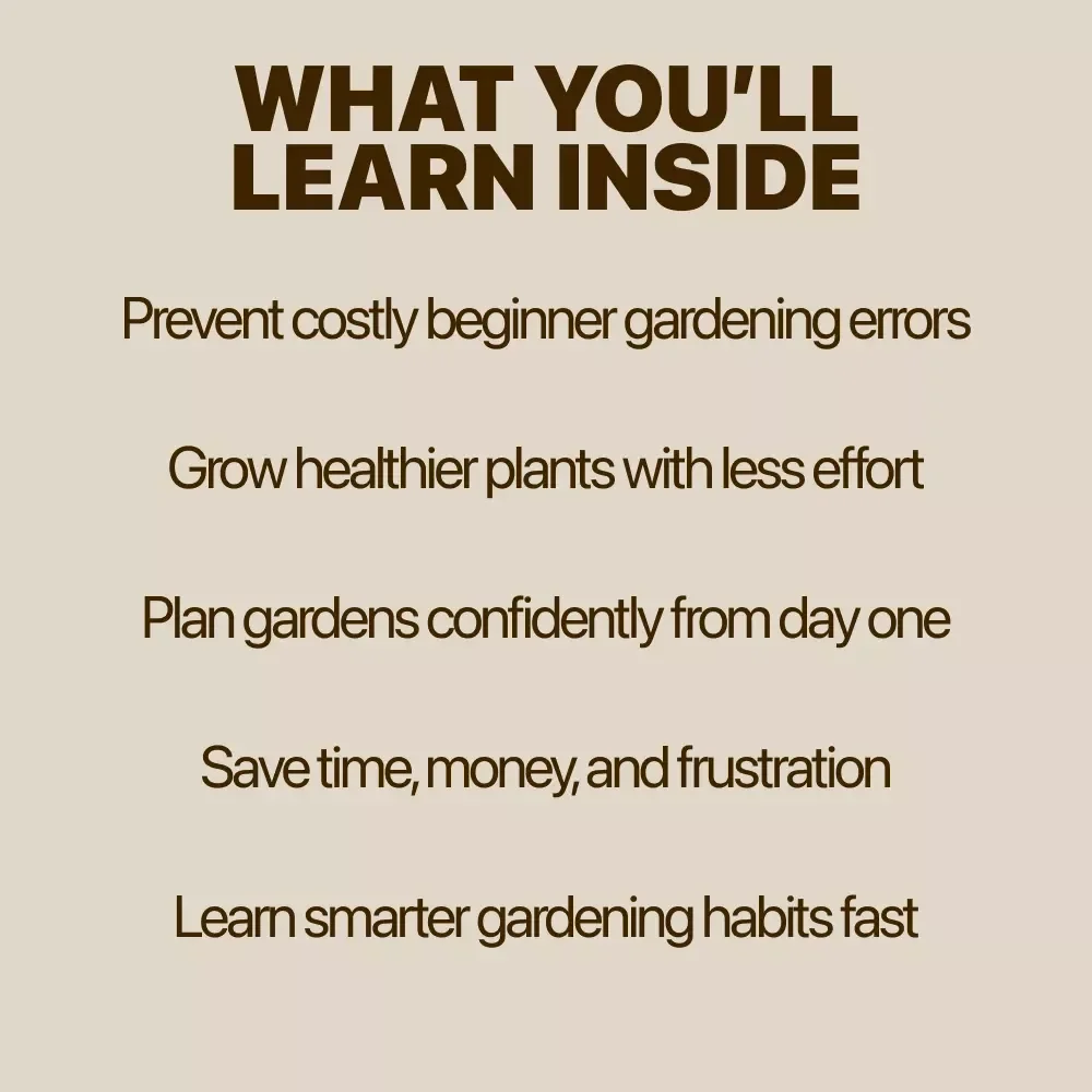 First-Time Gardening Mistakes and How to Avoid Them – A Practical Beginner’s Guide to Growing with Confidence