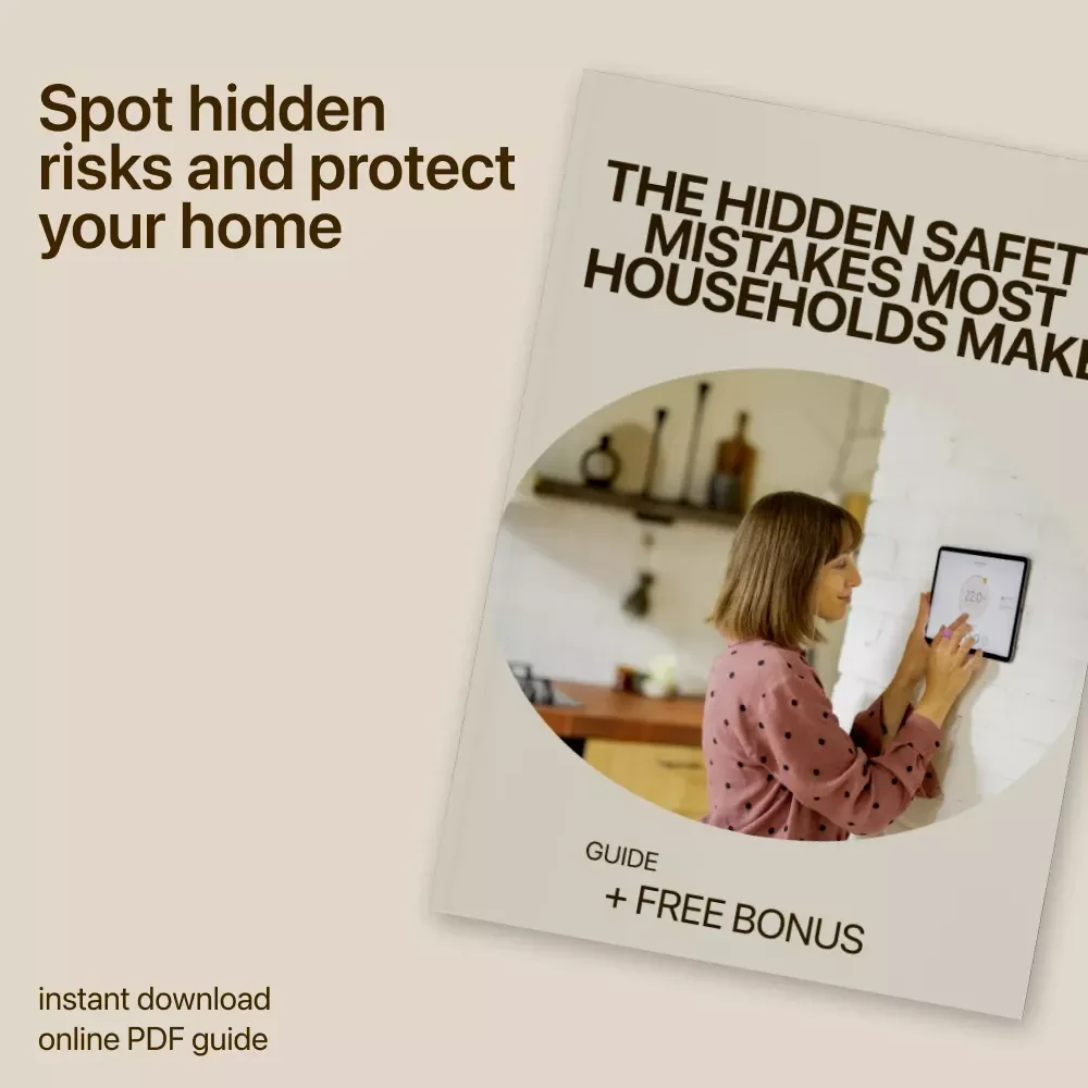 The Hidden Safety Mistakes Most Households Make | Practical Guide to Home Safety Mistakes to Avoid | Digital Download