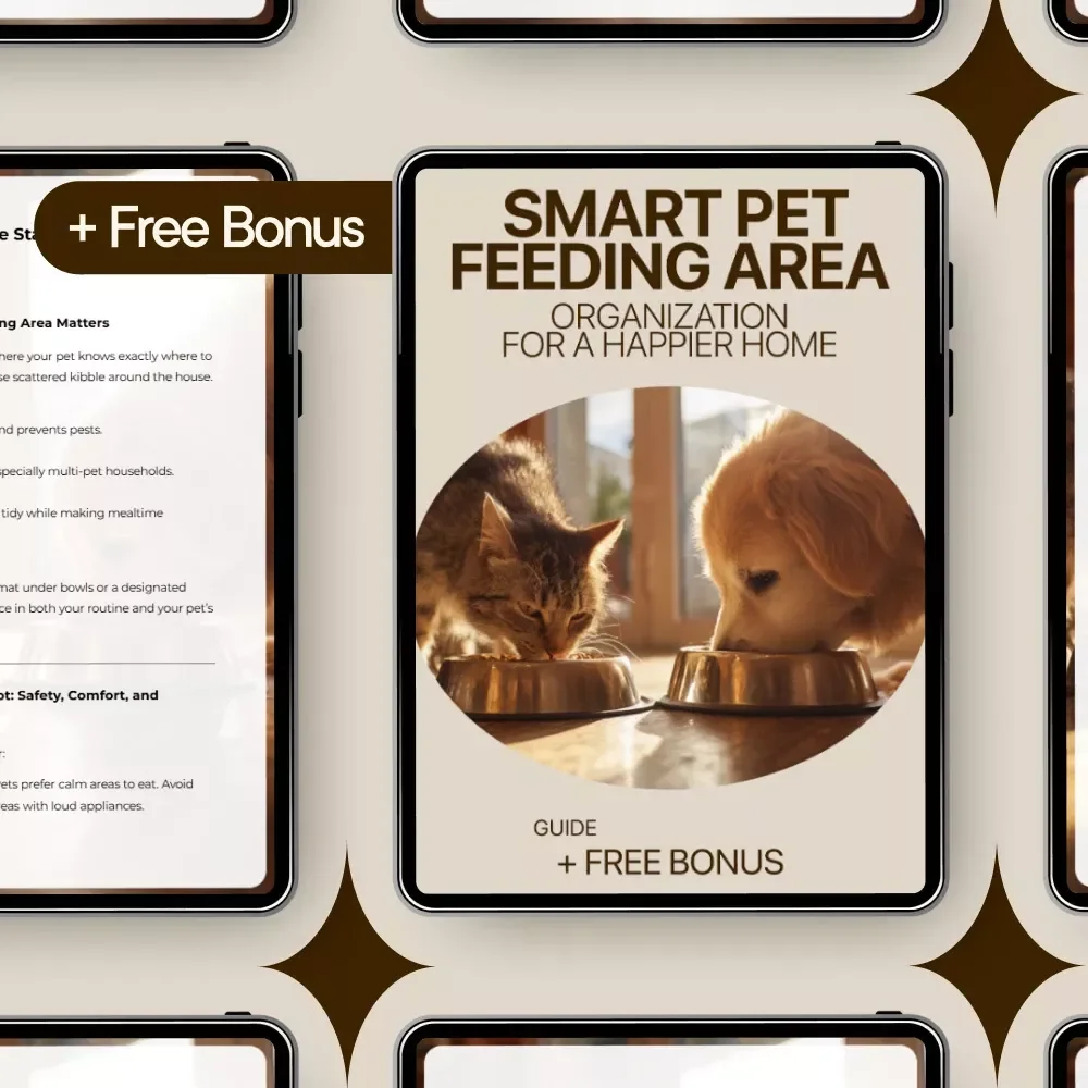 Smart Pet Feeding Area Organization for a Happier Home – Practical Guide for pet feeding area organization, Clean & Stress-Free Pet Spaces, Smart Feeding Setup