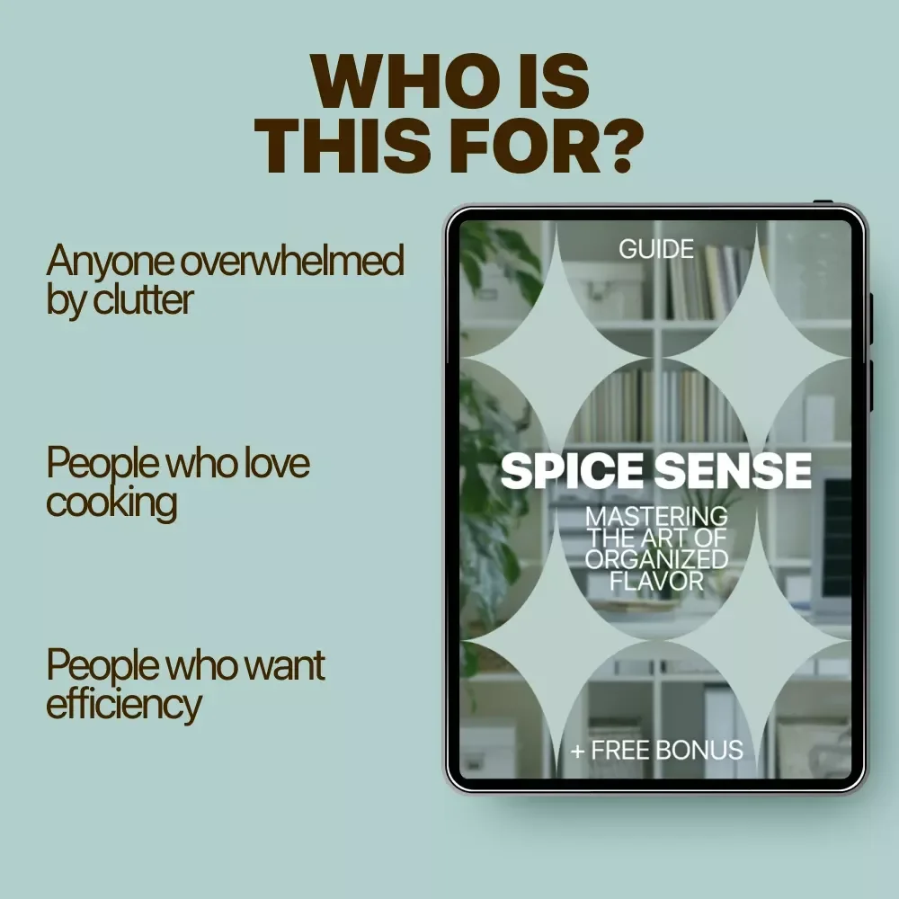 Spice Sense: Mastering the Art of Organized Flavor | Ultimate Guide to Spice Shelf Organization for a Beautiful, Efficient Kitchen