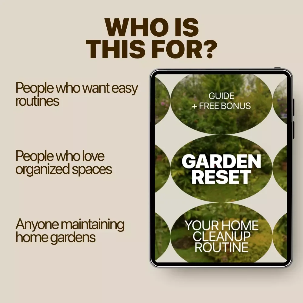 Garden Reset: Your Home Cleanup Routine – Practical Guide for an Easy Home Garden Cleanup Routine, Seasonal Reset & Smart Garden Care