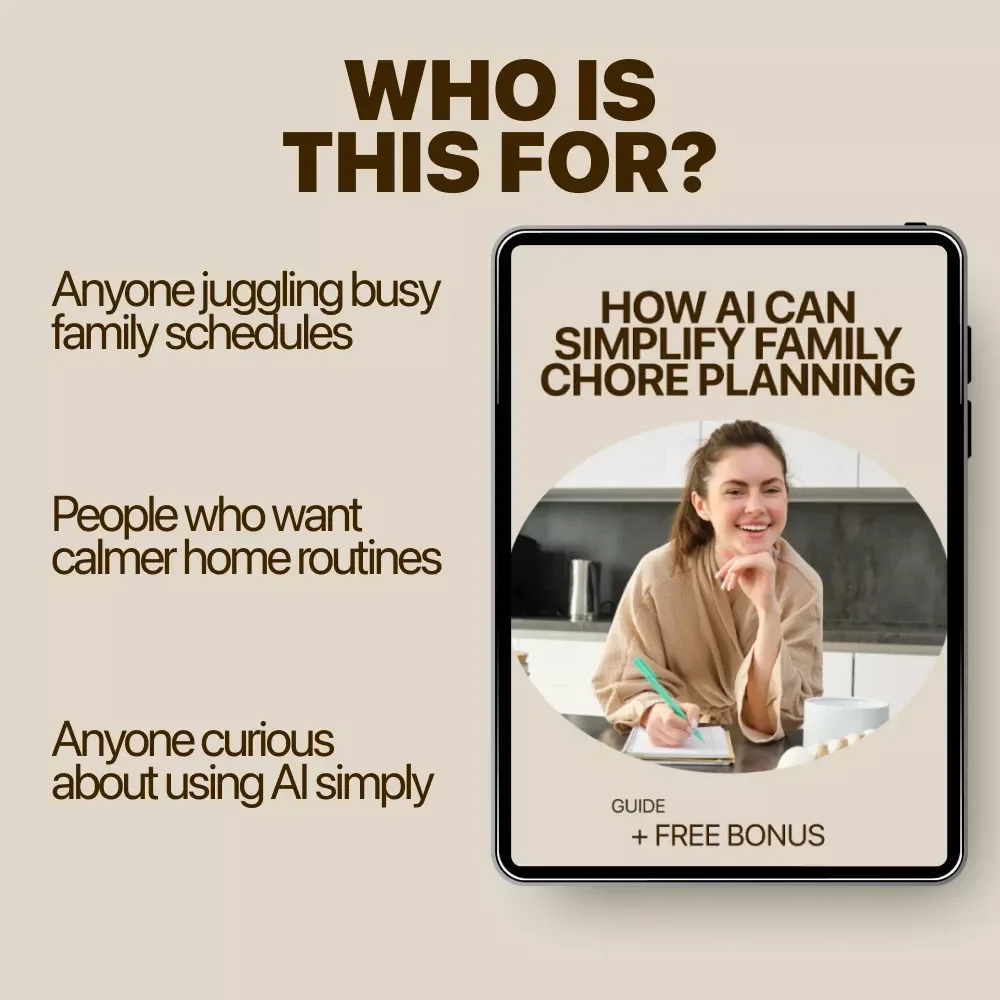 How AI Can Simplify Family Chore Planning – Smart Guide to ai family chore planning, Reduce Mental Load, Build Better Routines, and Organize Family Tasks with AI