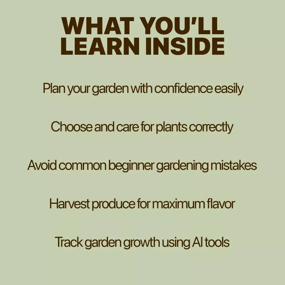 Green Start for Beginner Gardeners: Step by Step Beginner Gardening Guide eBook for Growing Your First Garden