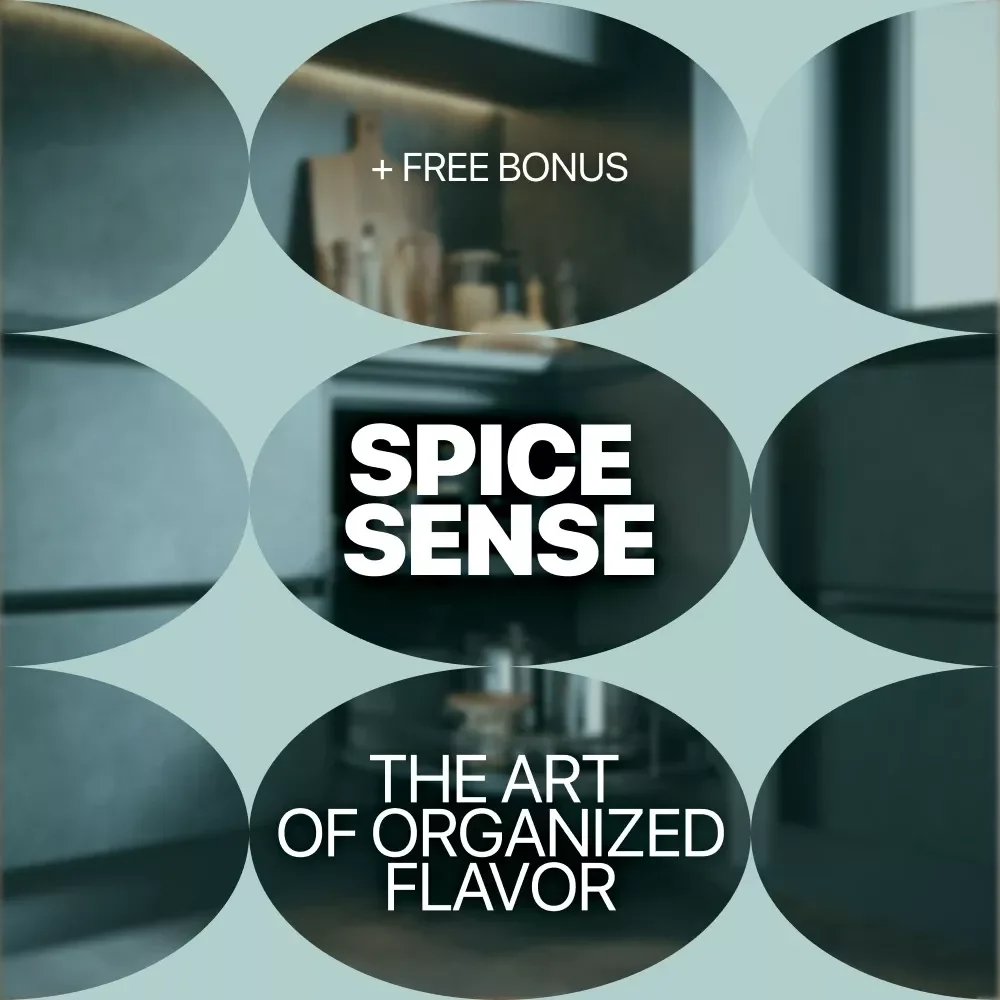 Spice Sense: Mastering the Art of Organized Flavor | Ultimate Guide to Spice Shelf Organization for a Beautiful, Efficient Kitchen
