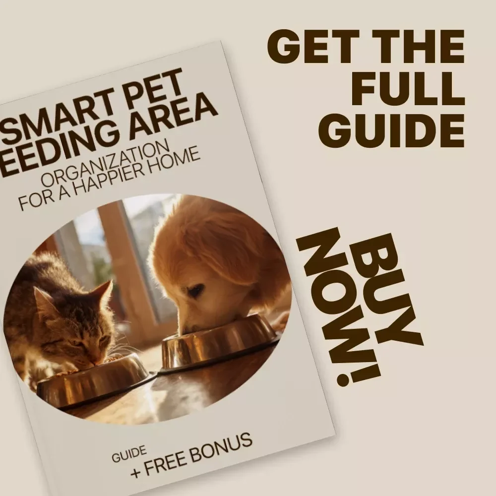 Smart Pet Feeding Area Organization for a Happier Home – Practical Guide for pet feeding area organization, Clean & Stress-Free Pet Spaces, Smart Feeding Setup