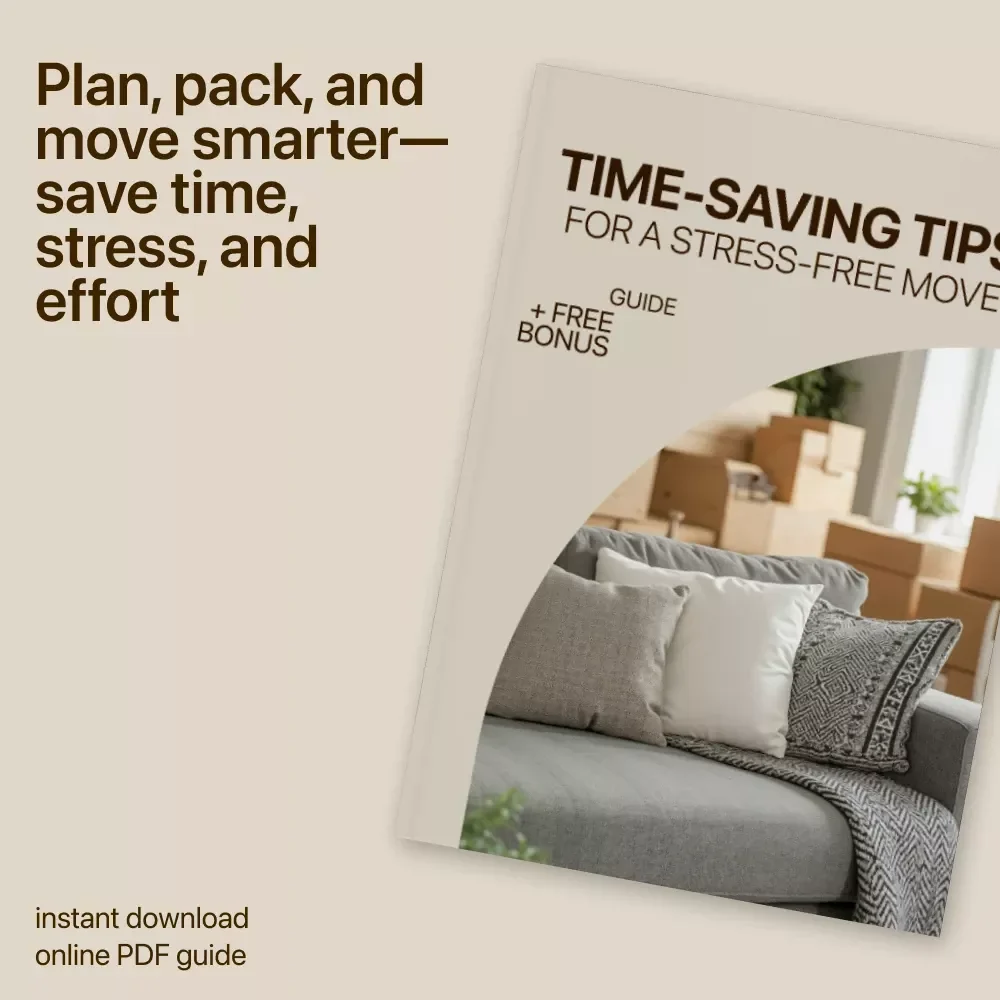 Time-Saving Tips for a Stress-Free Move | Practical Guide with packing tips that save time for Organized, Easy Moving
