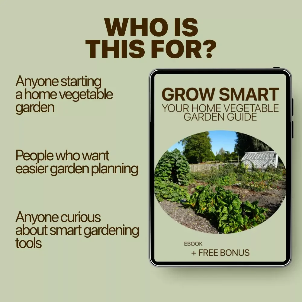 Grow Smart: Your Home Vegetable Garden Guide | Home Vegetable Garden Care eBook for Beginners & Smart Gardeners