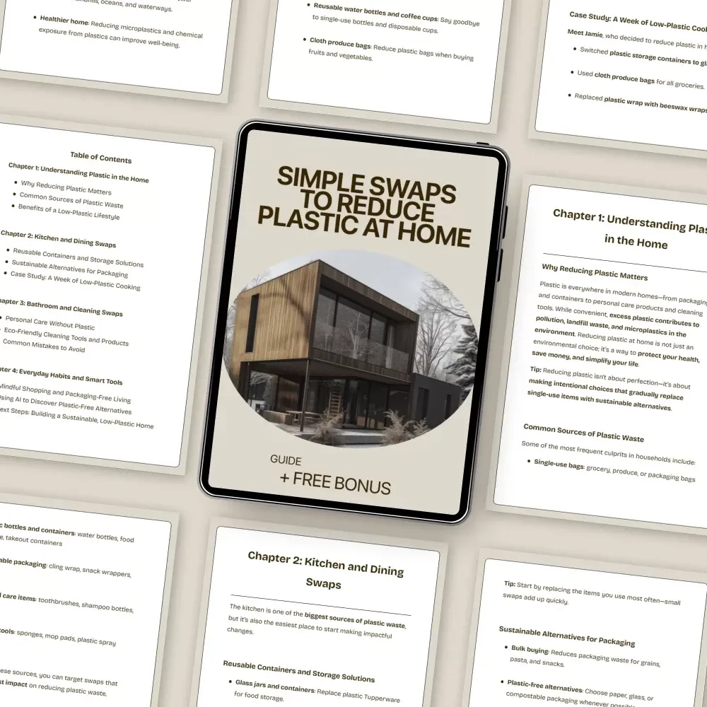 Simple Swaps to Reduce Plastic at Home – Practical Eco Guide for Sustainable Living | How to Reduce Plastic Use at Home