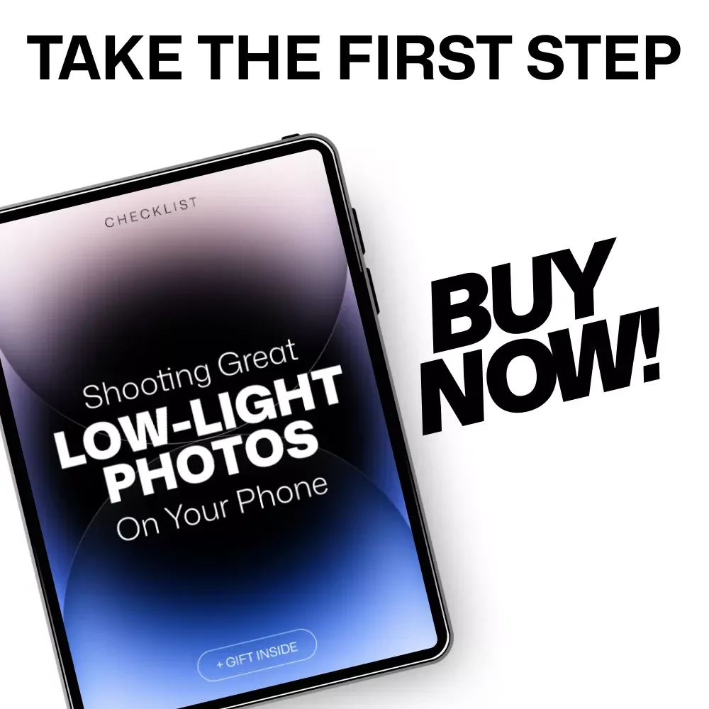Shooting Great Low-Light Photos on Your Phone – Practical Checklist for Night Photography | phone camera tips for low light
