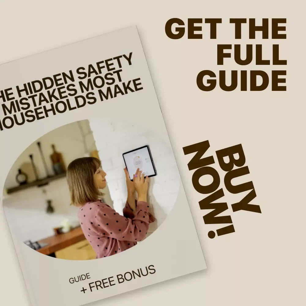 The Hidden Safety Mistakes Most Households Make | Practical Guide to Home Safety Mistakes to Avoid | Digital Download