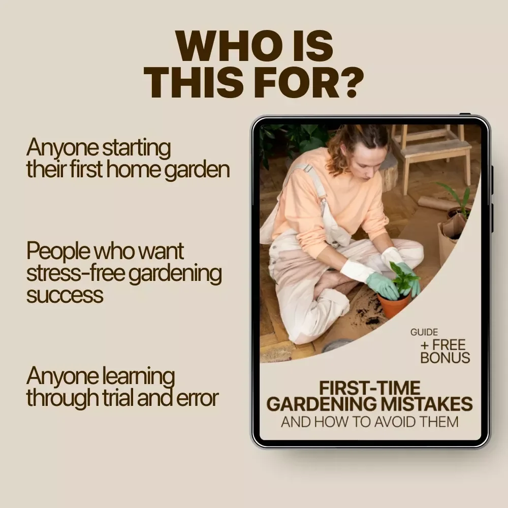 First-Time Gardening Mistakes and How to Avoid Them – A Practical Beginner’s Guide to Growing with Confidence