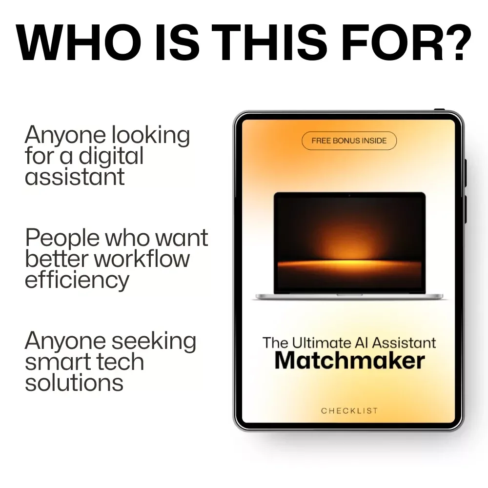 The Ultimate AI Assistant Matchmaker: The Ultimate Guide to Choosing the Right AI Assistant