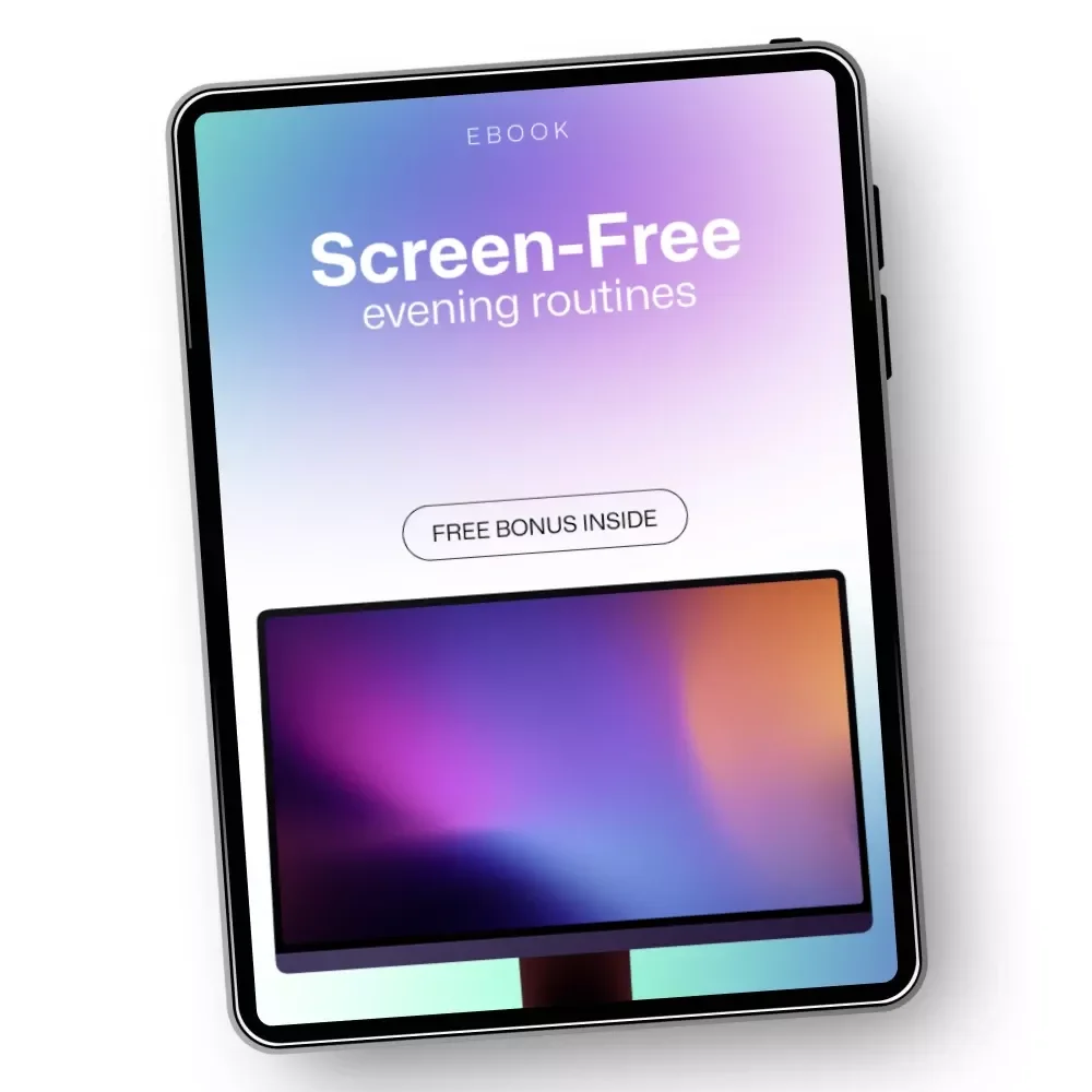 Screen-Free Evening Routines | Practical eBook for Calm Nights & Better Sleep | Screen-Free Wind Down Guide with Proven screen free wind down routines