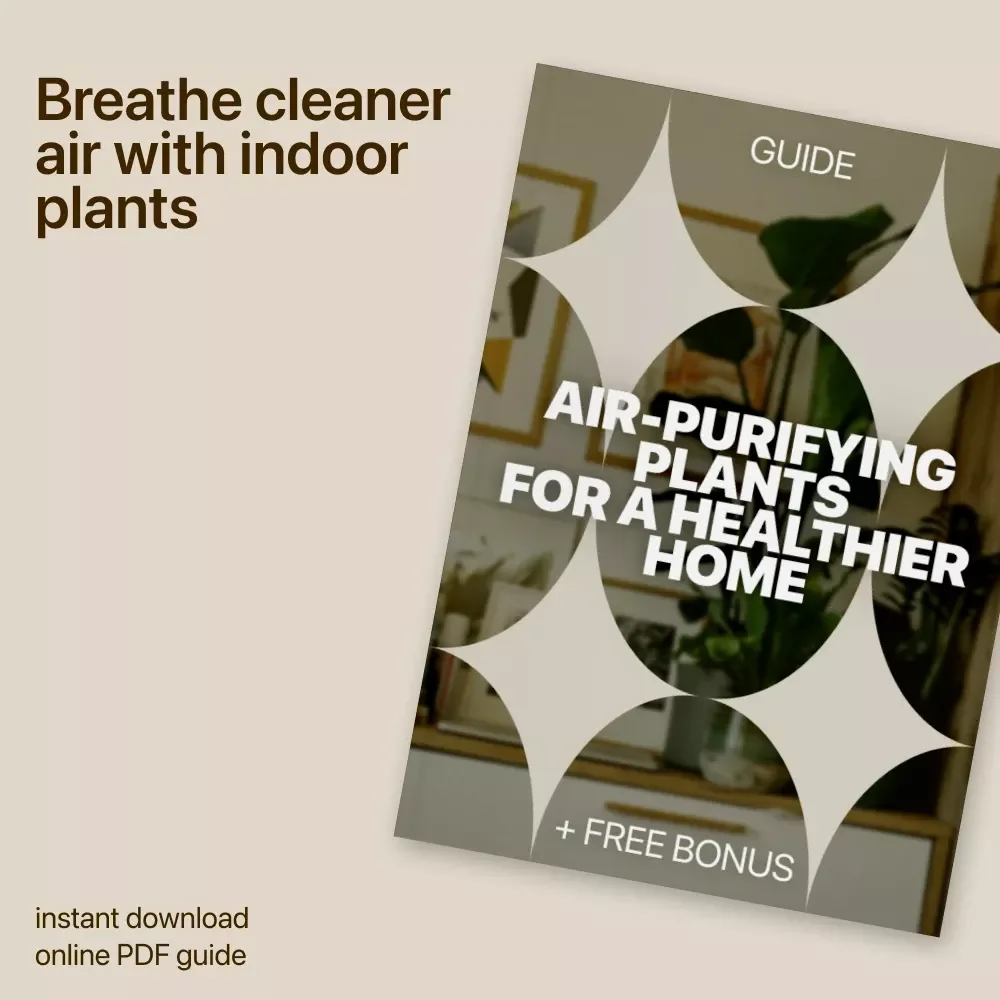 Air-Purifying Plants for a Healthier Home – Digital Guide to Indoor Plants That Clean Air, Easy Care Tips, Modern Indoor Garden eBook