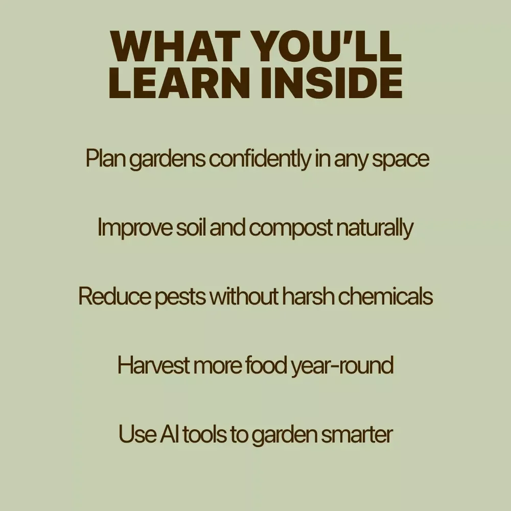 Grow Smart: Your Home Vegetable Garden Guide | Home Vegetable Garden Care eBook for Beginners & Smart Gardeners