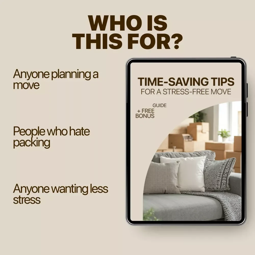 Time-Saving Tips for a Stress-Free Move | Practical Guide with packing tips that save time for Organized, Easy Moving