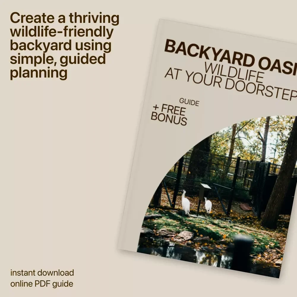 Backyard Oasis: Wildlife at Your Doorstep – Home Wildlife Friendly Yard Guide, Backyard Habitat Planning eBook, Nature-Loving Garden Checklist