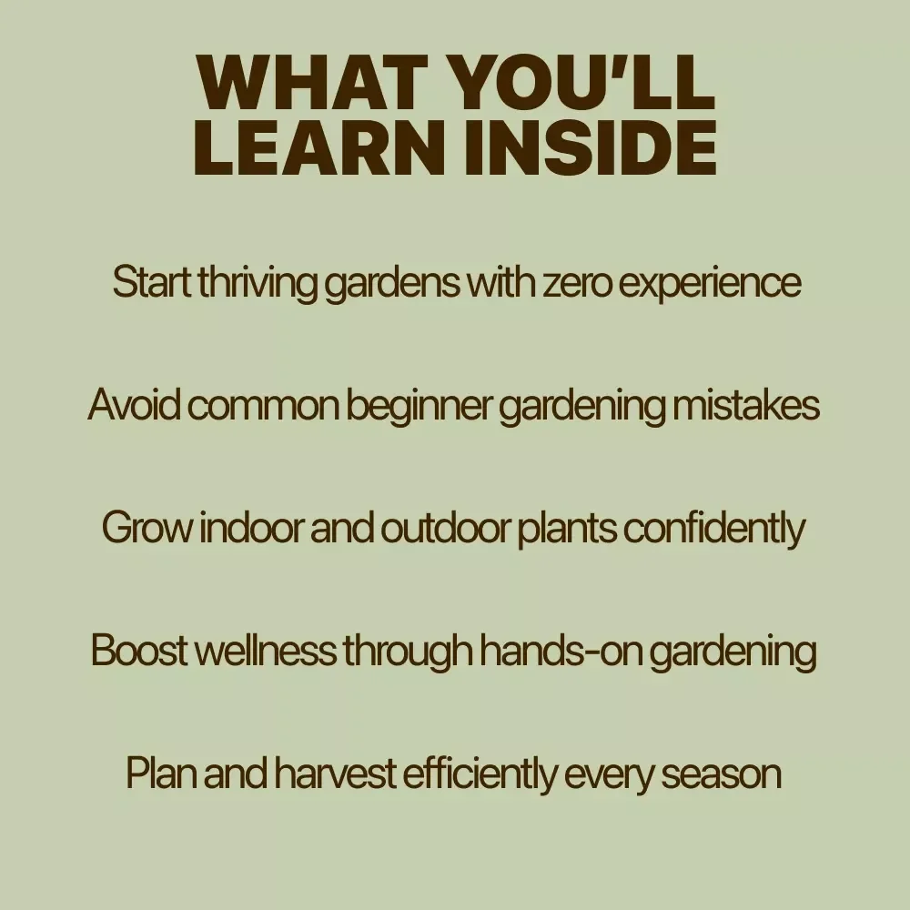 Gardening Basics Explained for Beginners: Gardening Basics Explained Simply eBook Guide for New Gardeners, Indoor & Outdoor Planting Tips, Maintenance, and Harvesting