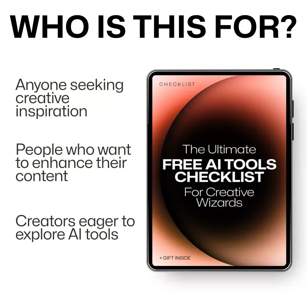 The Ultimate Free AI Tools Checklist for Creative Wizards - A Complete Guide for Creative Professionals