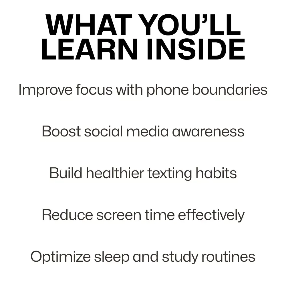 A Teen’s Guide to Using Tech Without Losing Your Mind: Effective Phone Use Rules for Teenagers
