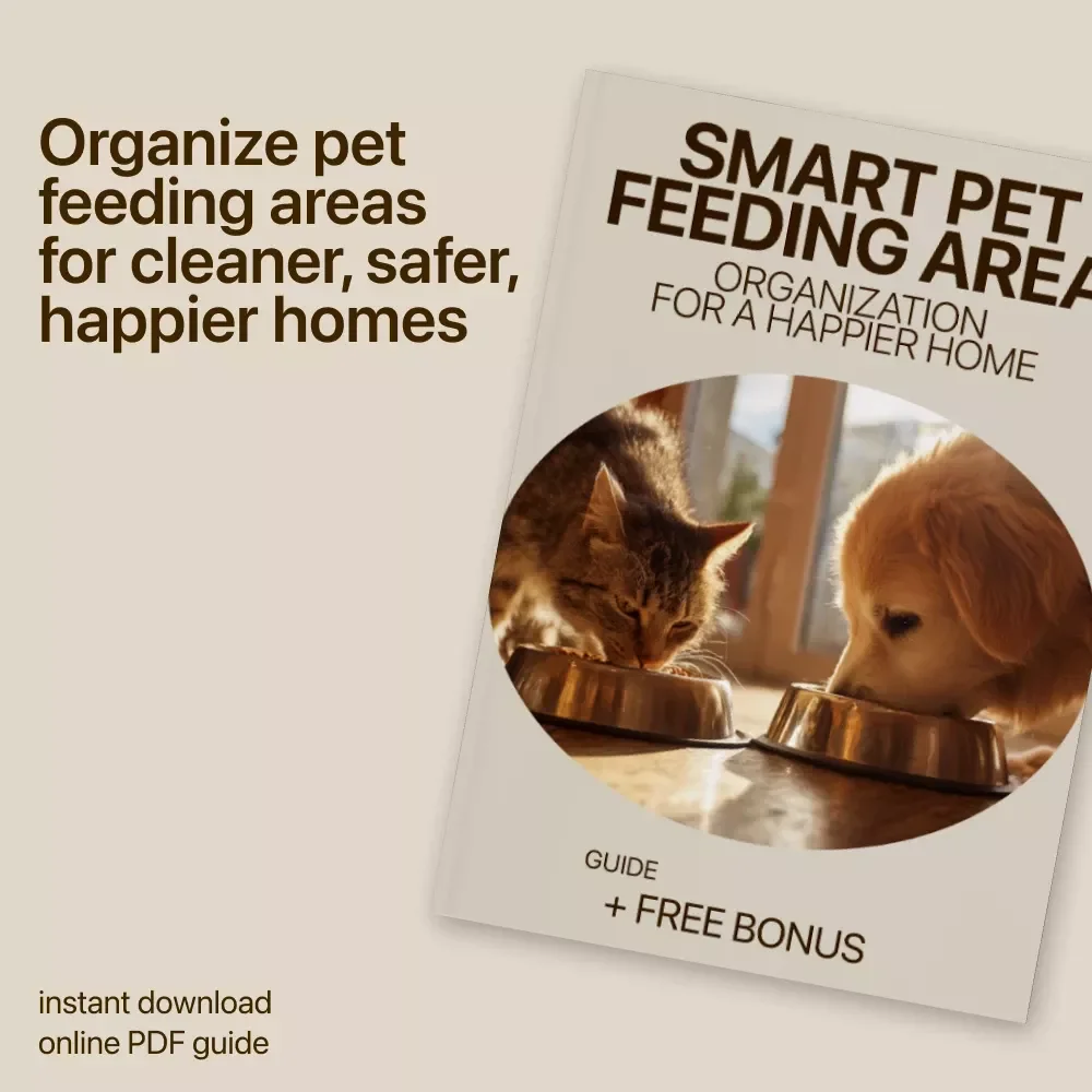 Smart Pet Feeding Area Organization for a Happier Home – Practical Guide for pet feeding area organization, Clean & Stress-Free Pet Spaces, Smart Feeding Setup