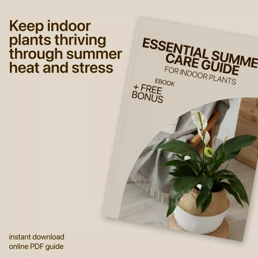 Essential Summer Care Guide for Indoor Plants | Digital Ebook for Indoor Plants Summer Care, Watering, Light & Pest Prevention