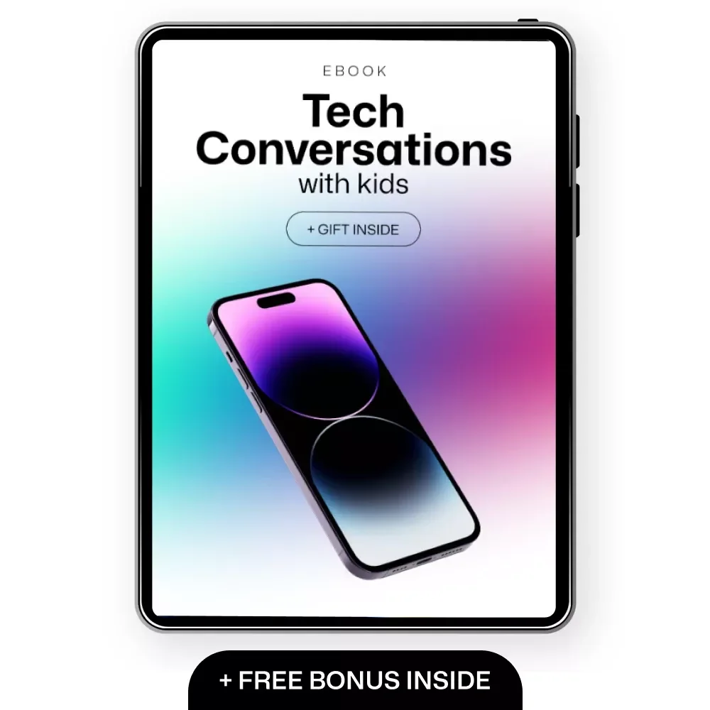 Tech Conversations with Kids: A Practical Guide to Navigating Digital Spaces, Setting Boundaries & Fostering Healthy Screen Time Habits