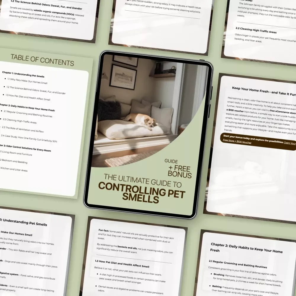 The Ultimate Guide to Controlling Pet Smells | Pet Smell Control at Home eBook for Fresh, Odor-Free Living