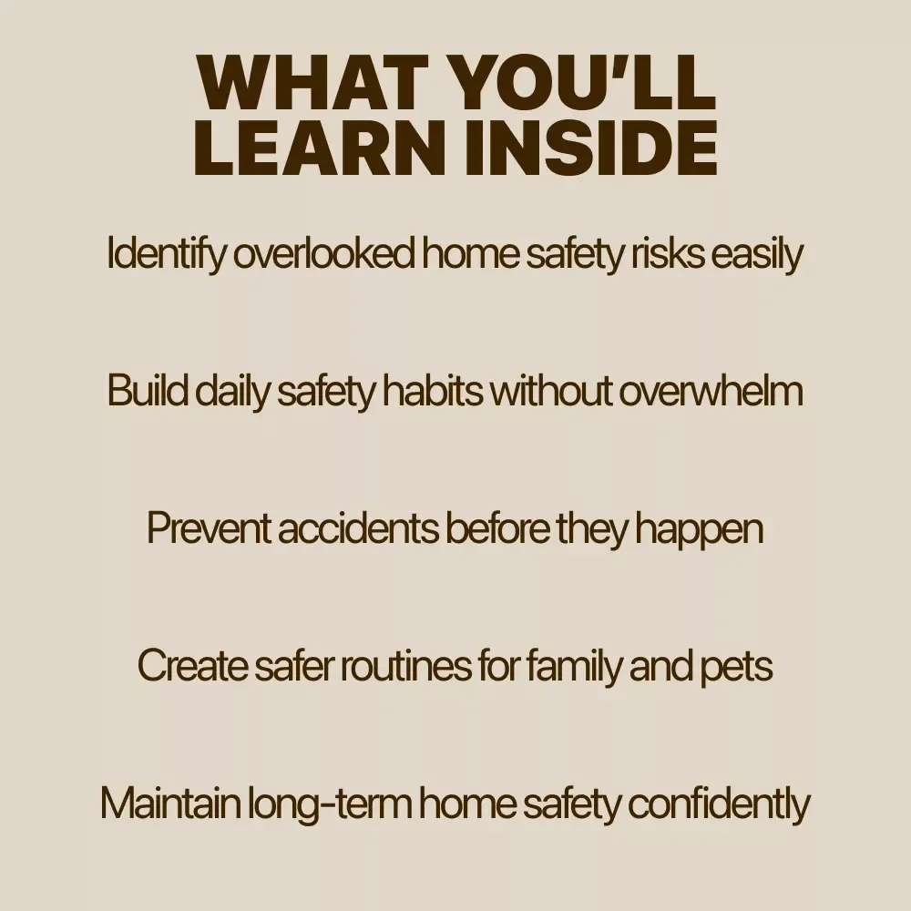 Home Safety Habits Everyone Forgets – Practical Guide to Everyday Home Protection, Simple Routines & Smart Safety Checks