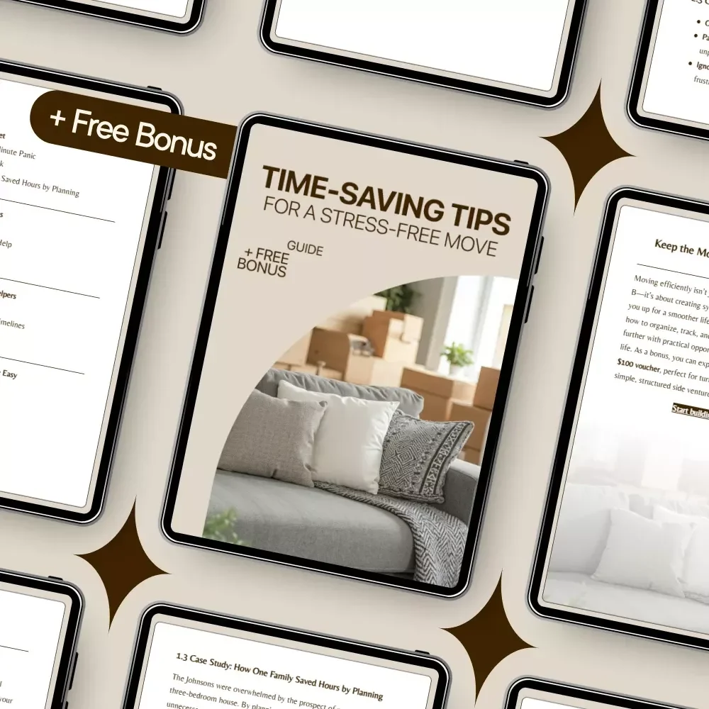 Time-Saving Tips for a Stress-Free Move | Practical Guide with packing tips that save time for Organized, Easy Moving