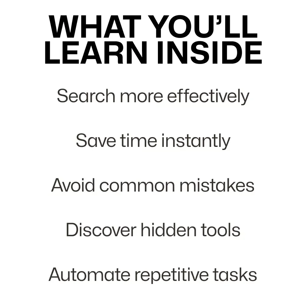 Everyday Search Hacks to Solve Any Problem - Google Search Guide for Everyday Issues