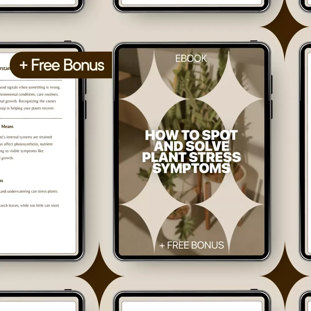 How to Spot and Solve Plant Stress Symptoms – Practical Plant Care eBook for Indoor & Houseplant Health