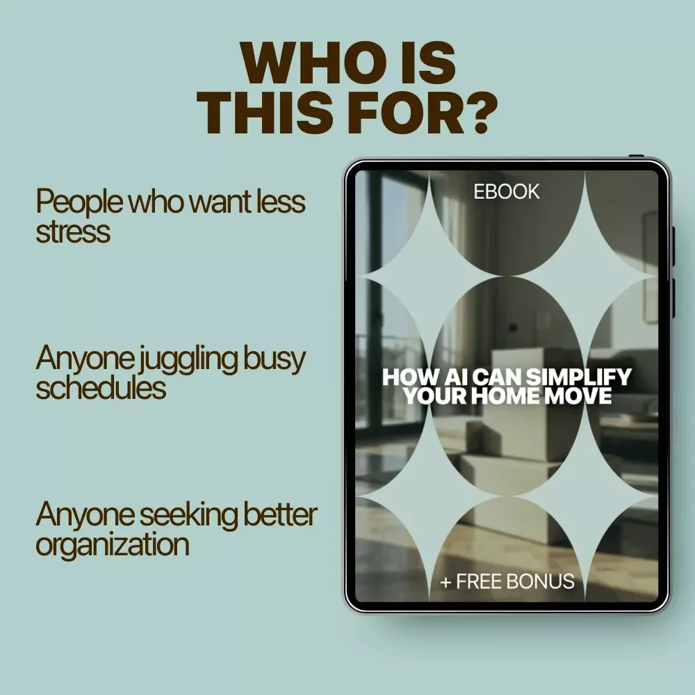 How AI Can Simplify Your Home Move | Smart Moving eBook | Stress-Free Planning Guide Using ai for moving homes