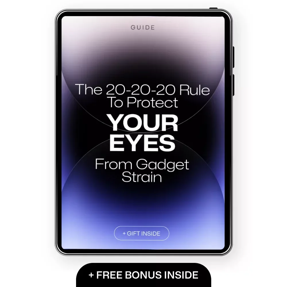 The 20-20-20 Rule to Protect Your Eyes from Gadget Strain | Simple Digital Eye Care Guide | 20 20 20 rule for gadgets explained simply