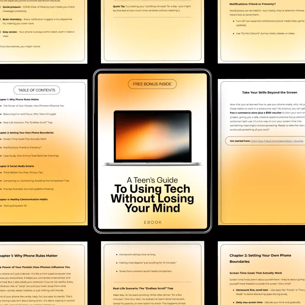 A Teen’s Guide to Using Tech Without Losing Your Mind: Effective Phone Use Rules for Teenagers