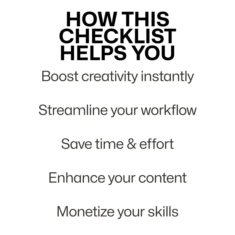The Ultimate Free AI Tools Checklist for Creative Wizards - A Complete Guide for Creative Professionals