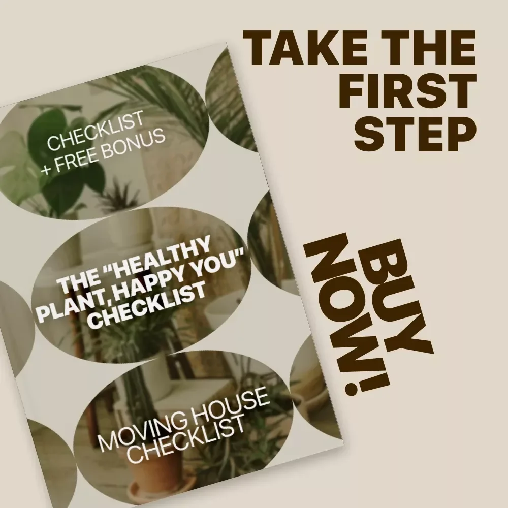 The “Healthy Plant, Happy You” Checklist | Easy Plant Health Checklist for Thriving Indoor & Outdoor Plants | Printable Digital Download