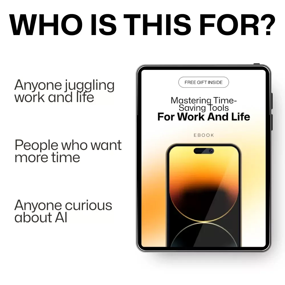 Mastering Time-Saving Tools for Work and Life – Practical eBook on how ai tools can save time, Boost Productivity, Work Smarter, Digital Download Guide
