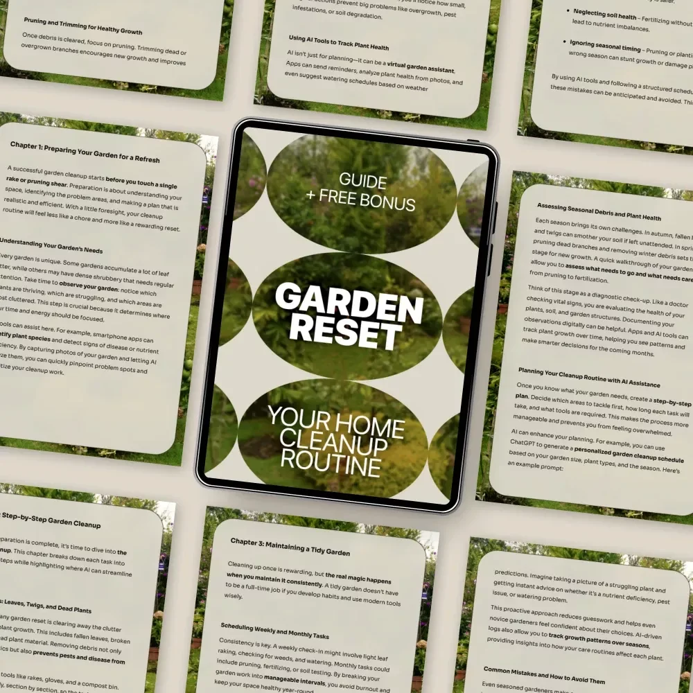 Garden Reset: Your Home Cleanup Routine – Practical Guide for an Easy Home Garden Cleanup Routine, Seasonal Reset & Smart Garden Care