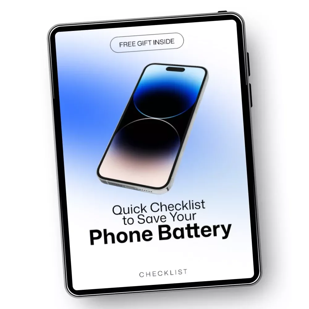 Quick Checklist to Save Your Phone Battery – Easy Fixes for phone battery draining fast causes