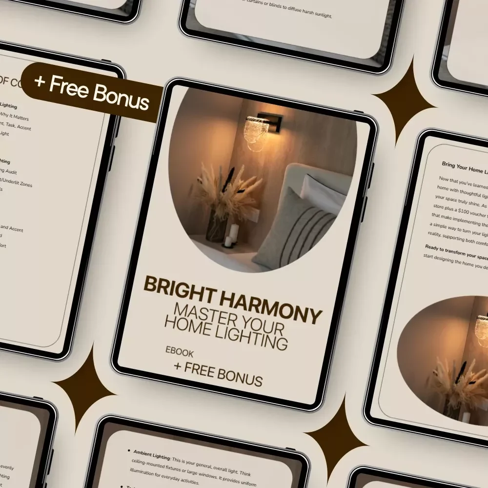 Bright Harmony: Master Your Home Lighting – An Easy, Stylish Guide to Balanced Spaces with Home Lighting Balance Tips