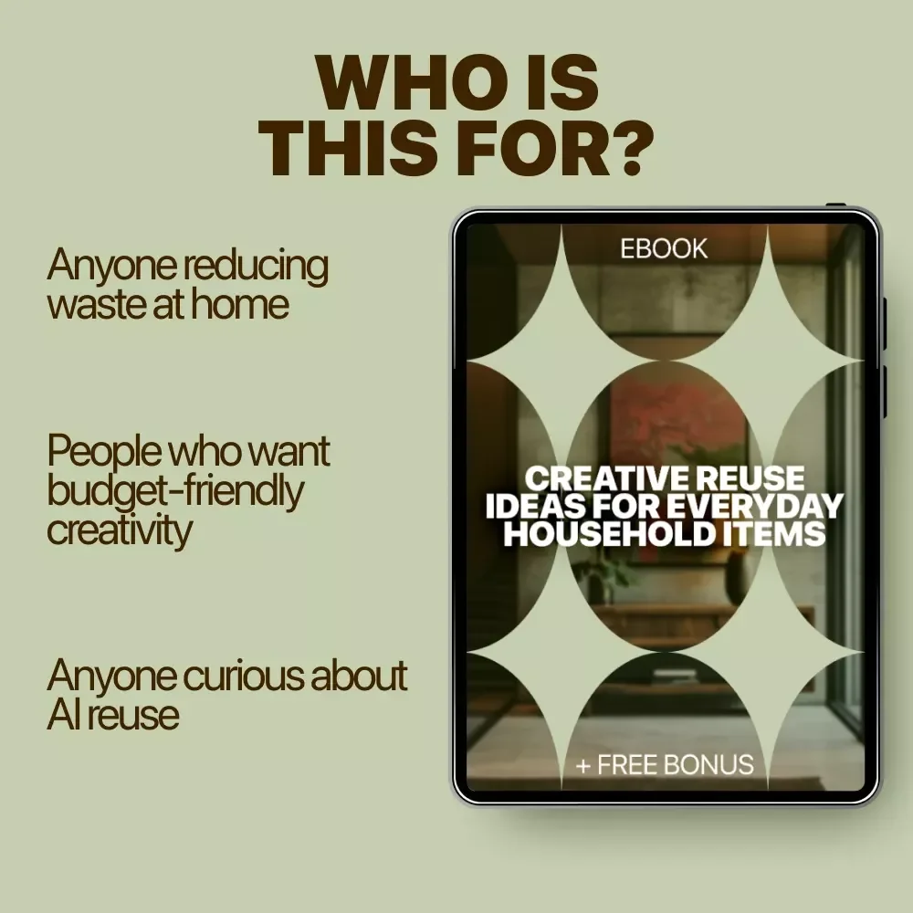 Creative Reuse Ideas for Everyday Household Items – Practical Ebook with Reuse Ideas for Household Items, Sustainable Living Guide, Simple DIY Inspiration