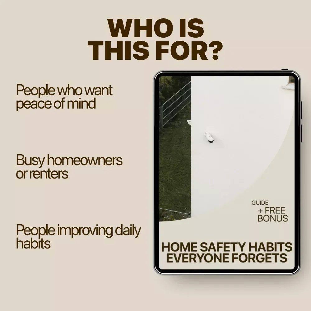 Home Safety Habits Everyone Forgets – Practical Guide to Everyday Home Protection, Simple Routines & Smart Safety Checks