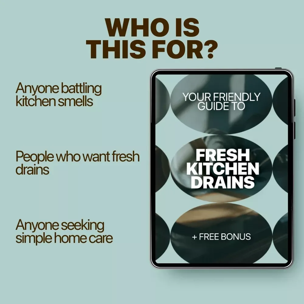 Your Friendly Guide to Fresh Kitchen Drains – A Practical Digital Guide to Kitchen Sink Odor Causes, Easy Cleaning, Smart Prevention & Fresh-Smelling Homes