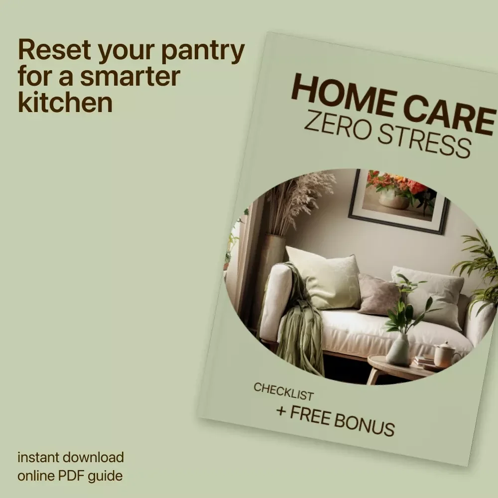 Simple Steps to Reset, Refresh, and Reimagine Your Kitchen – A Practical Guide with Pantry Reset Tips for an Organized, Stress-Free Home