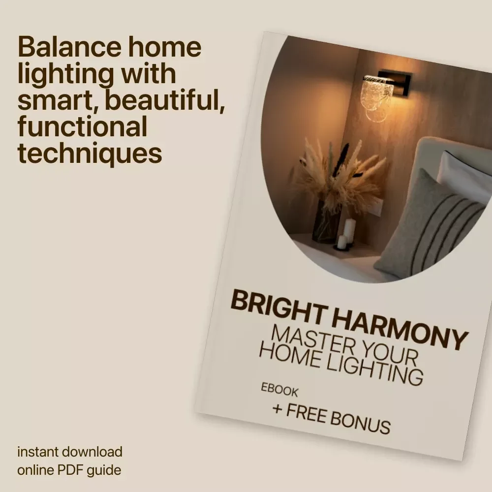 Bright Harmony: Master Your Home Lighting – An Easy, Stylish Guide to Balanced Spaces with Home Lighting Balance Tips