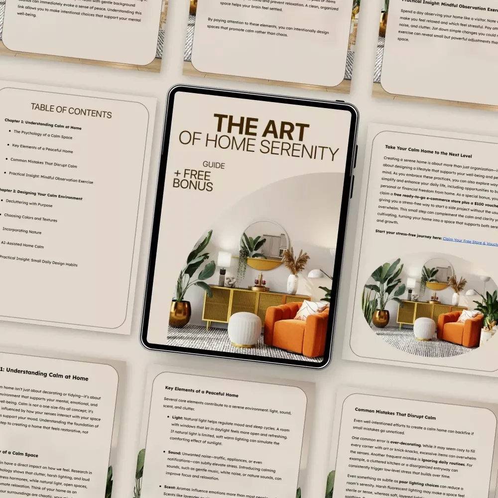 The Art of Home Serenity – A Calming Home Guide with Home Calm Atmosphere Tips for Peaceful Living